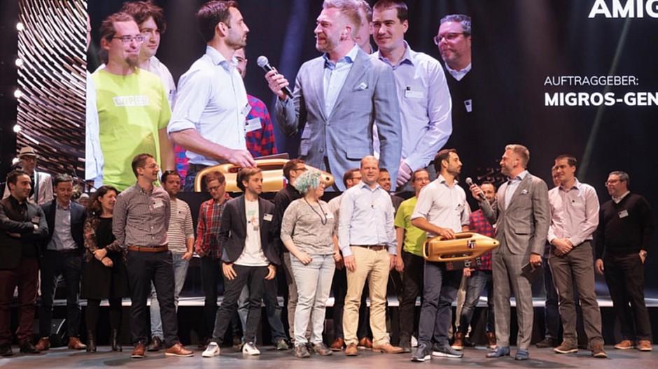 Best of Swiss Web Award Night: Galadinner, Cüpli und drei Awards