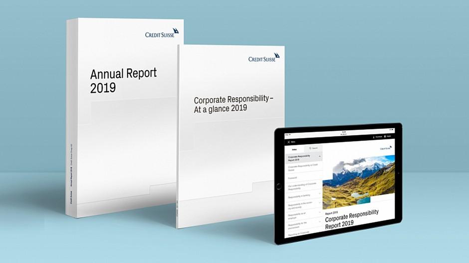 Credit Suisse: Geschäftsbericht für mobile Geräte optimiert