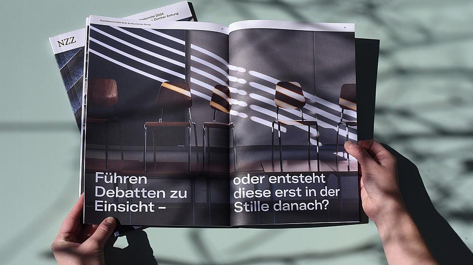 Sergeant: Geschäftsbericht der NZZ in neuem Gewand