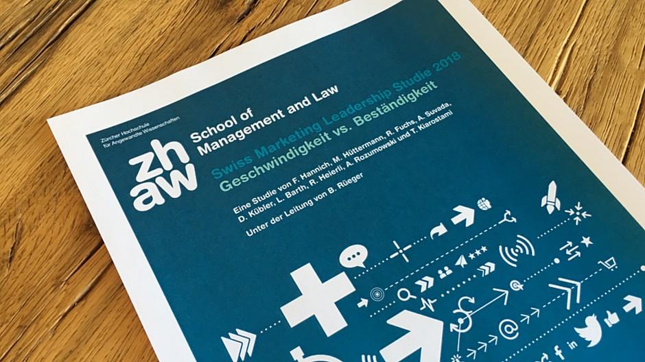 Swiss Marketing Leadership Studie 2018: Geschwindigkeit und Beständigkeit sind gefragt