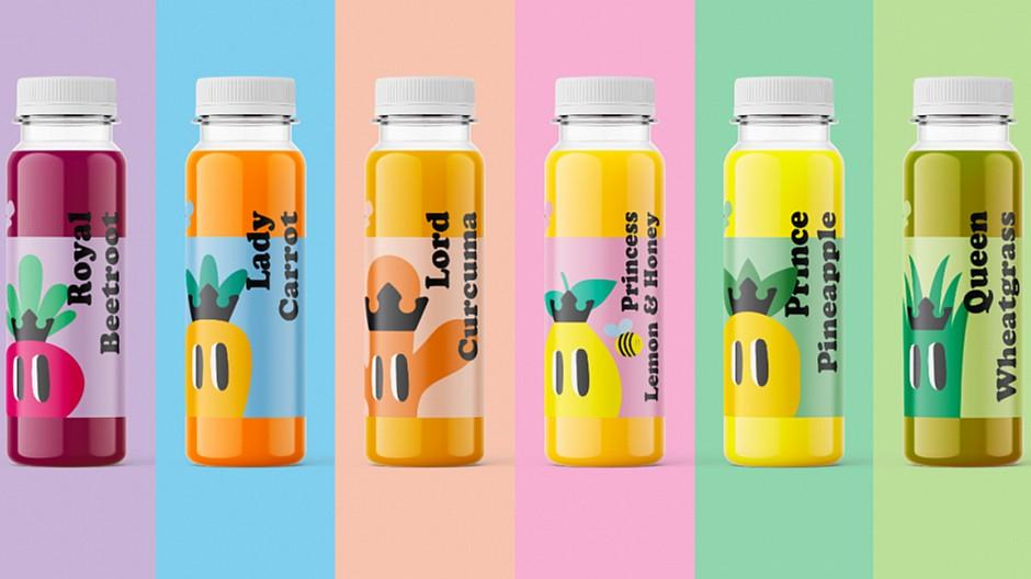 Rosarot: Ginger-Shots die Krone aufgesetzt