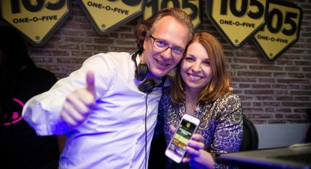 my105: Um Punkt 20.25 Uhr gings endgültig los