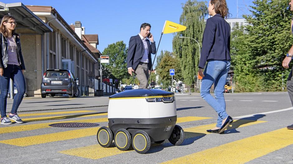 Die Post: Grünes Licht für Robo-Pöstler