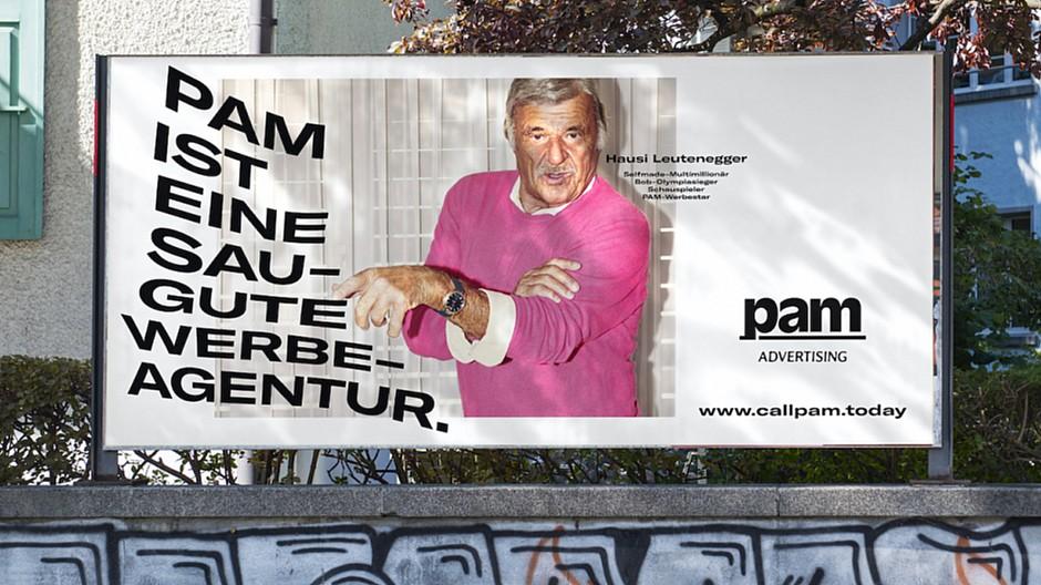 Kultfigur wird Testimonial: Hausi Leutenegger wirbt für PAM