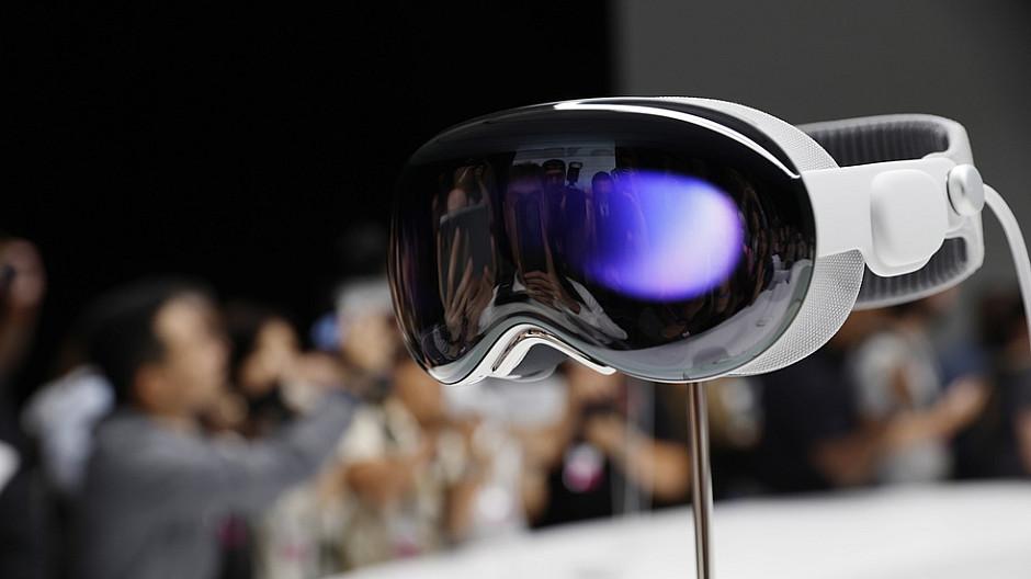 Apple: Hightech-«Skibrille» für 3499 Dollar
