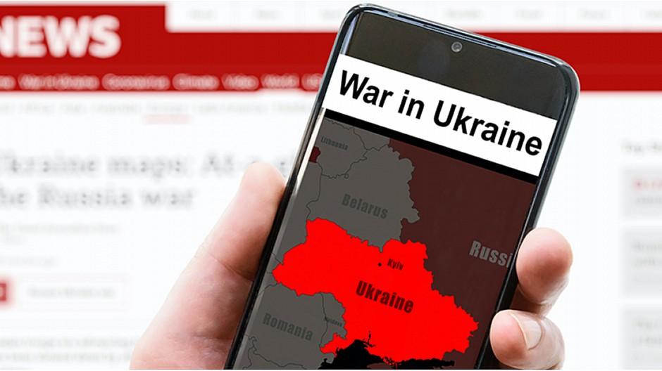 Ukrainekrieg: Hohe Qualität bei Kriegsberichterstattung