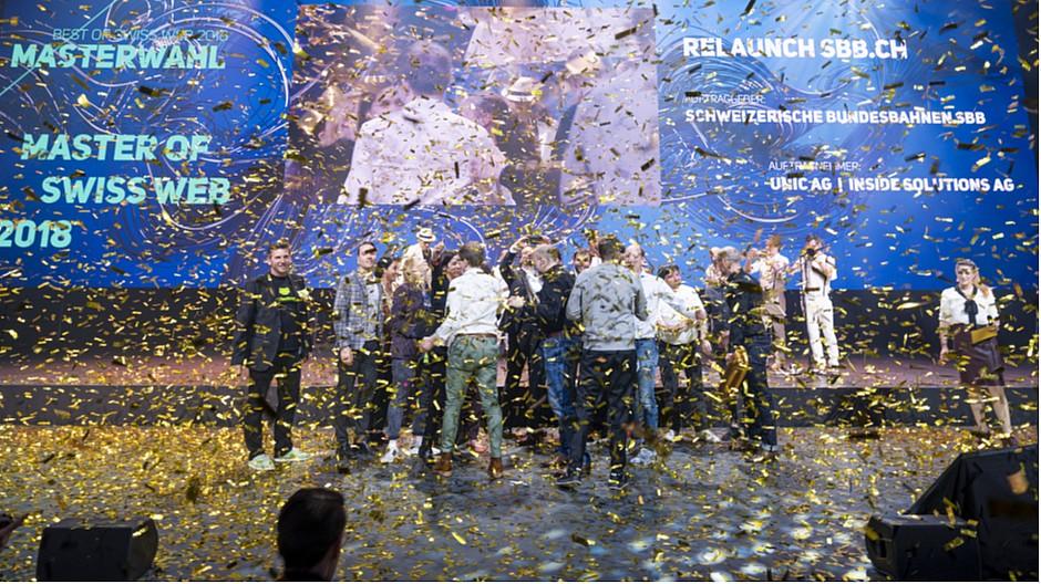 Best of Swiss Web 2018: Impressionen von der Preisverleihung