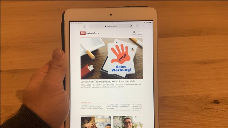 Swissinfo: In internationales Netzwerk DG7 aufgenommen