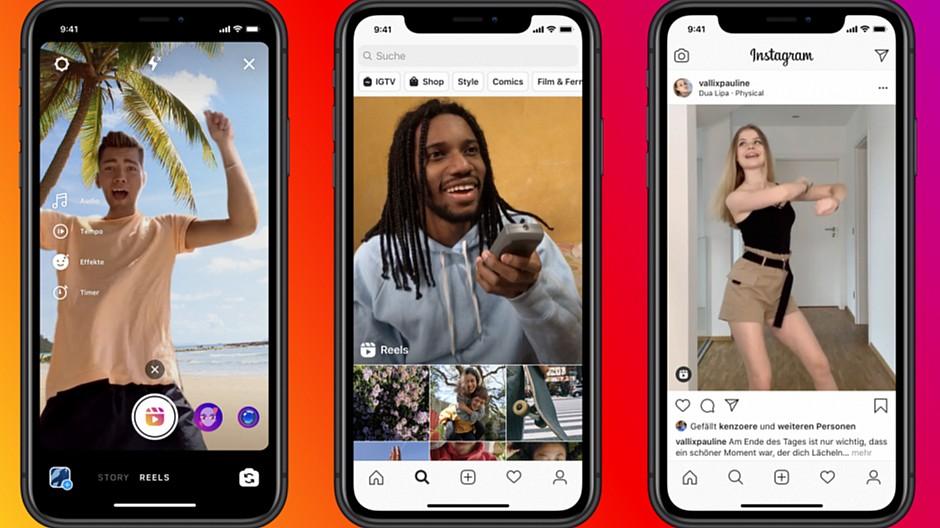 Facebook: Instagram Reels als Antwort auf Tiktok