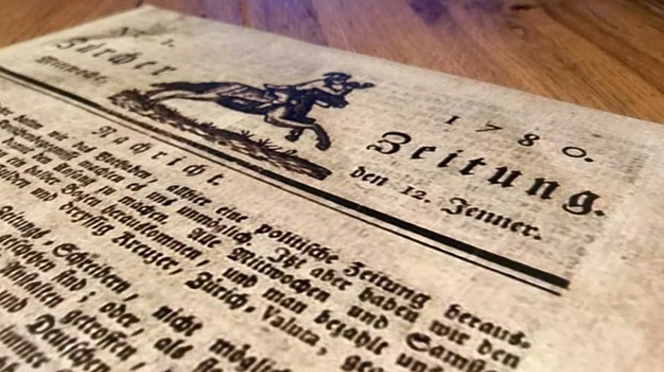 NZZ: Jahrgänge von 1780 bis 1914 online verfügbar