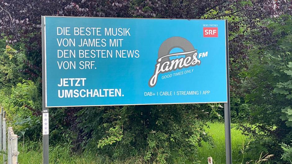 Sidlerdesign: James FM lanciert Imagekampagne