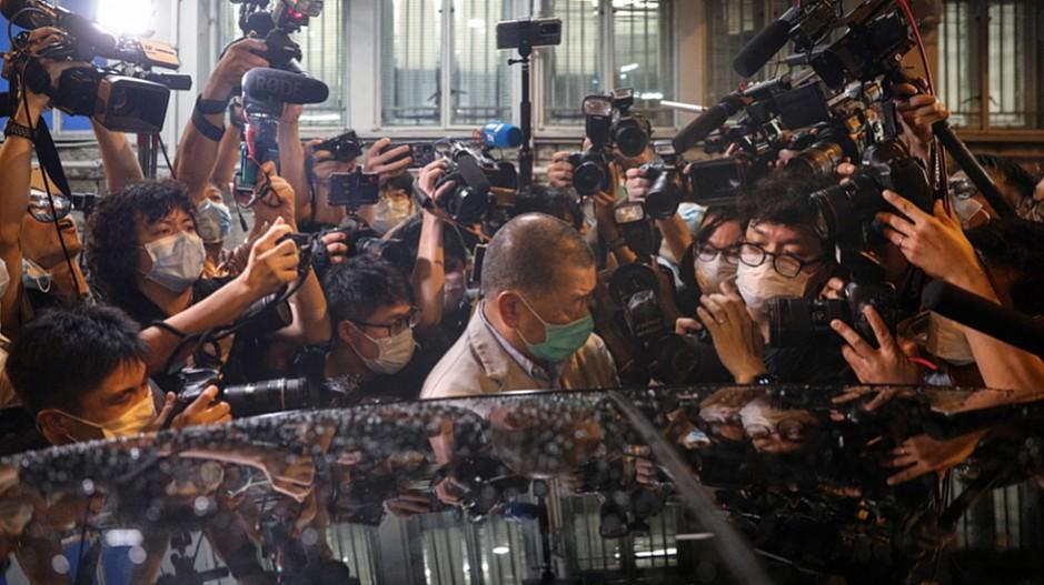 Hongkong: Jimmy Lai gegen Kaution wieder frei