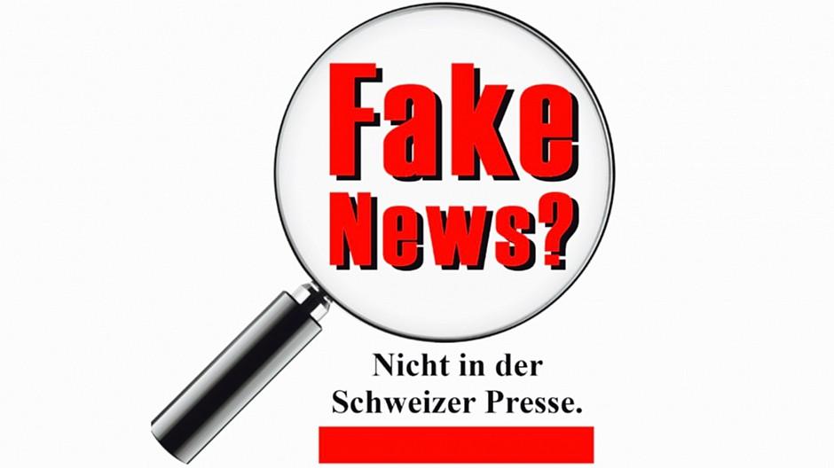 Verband Schweizer Medien: Kampagne gegen Fake News lanciert