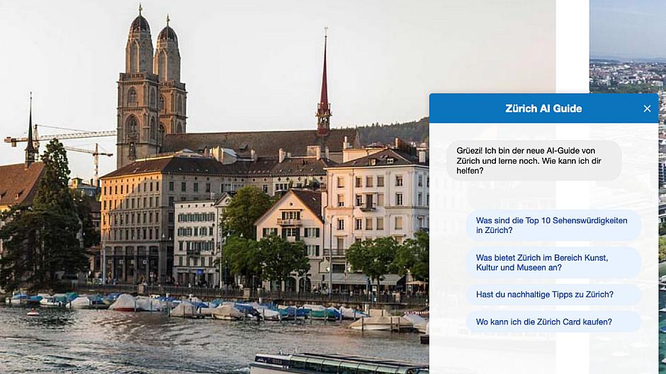 Tourismus: KI-Butler helfen Reisenden in Zürich und Basel