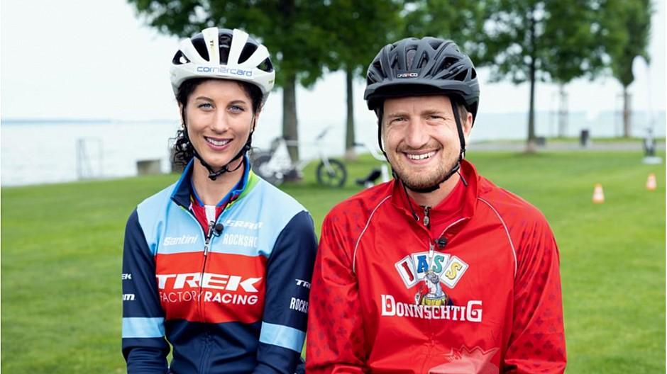 Donnschtig-Jass: Jolanda Neff und Stefan Büsser im Velocontest