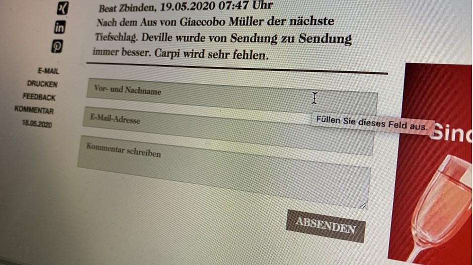 In eigener Sache: Kommentarfunktion zeitlich begrenzt