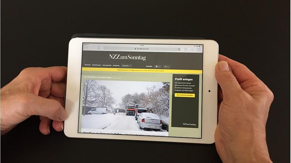 NZZ am Sonntag: Vorläufig keine Kommentarspalte auf Website