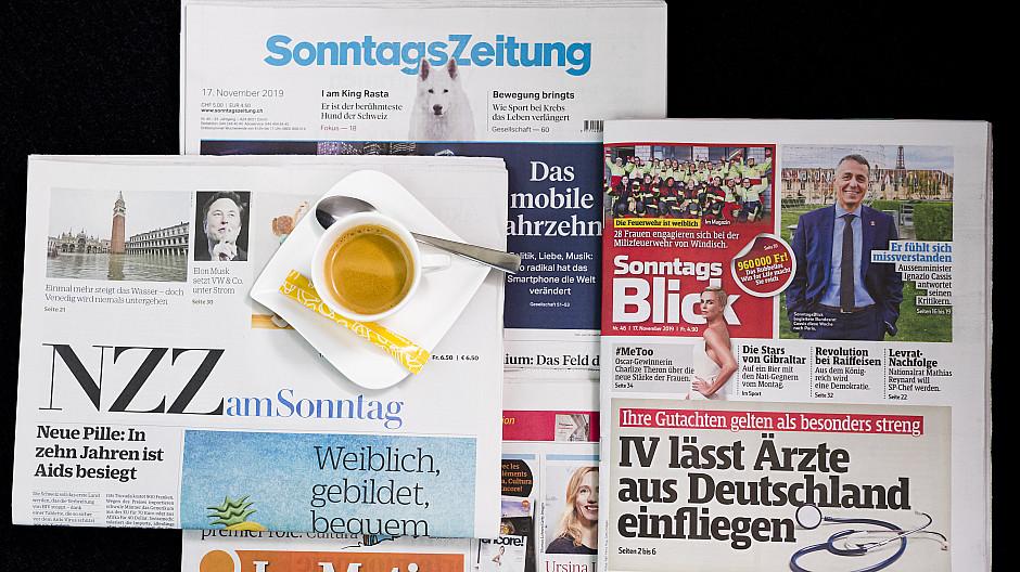 Sonntagspresse: Kommt der SonntagsBlick früher?