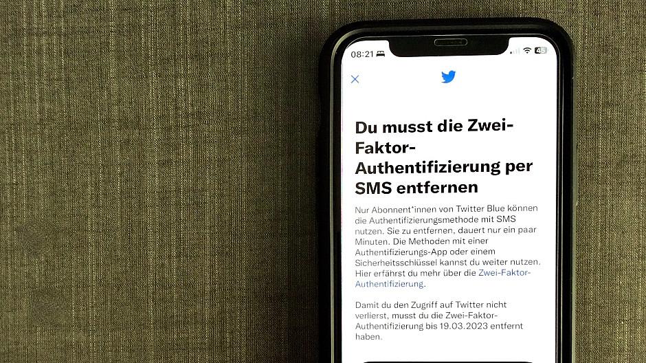 Twitter: Kontosicherung per SMS nur noch für Abokunden