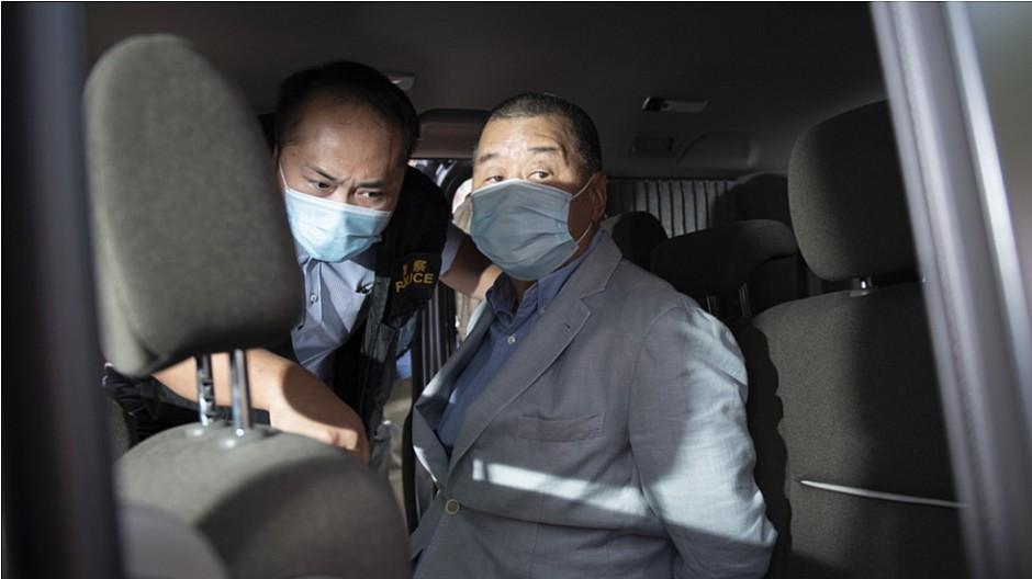 Hongkong: Kritischer Verleger Jimmy Lai festgenommen