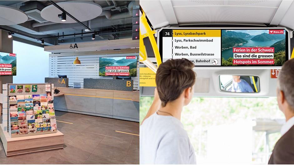 Exklusivvermarktung: Livesystems vermarktet alle Postfilialen-Screens