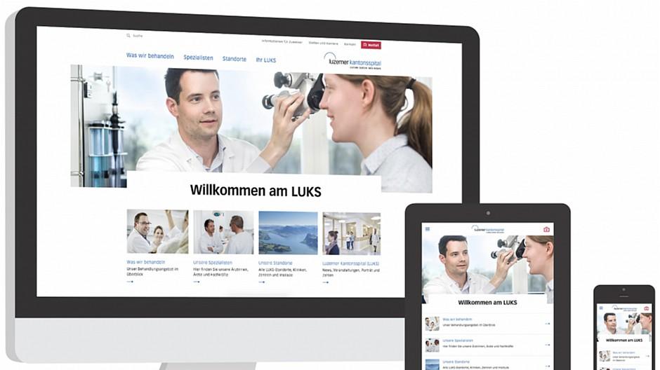 Amazee Labs: Luzerner Kantonsspital erhält neue Website