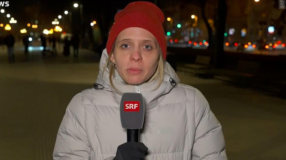 SRF: Luzia Tschirky berichtet wieder aus der Ukraine