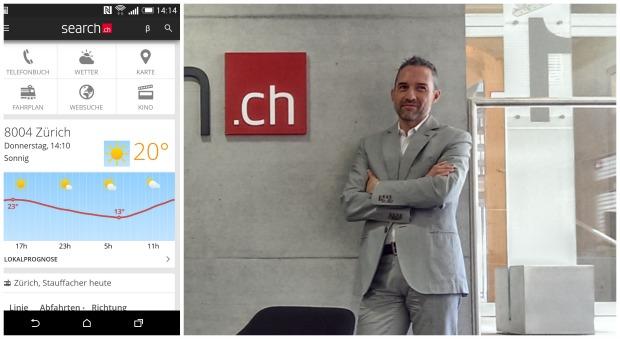 search.ch: Umfassendes Redesign der mobilen Applikationen