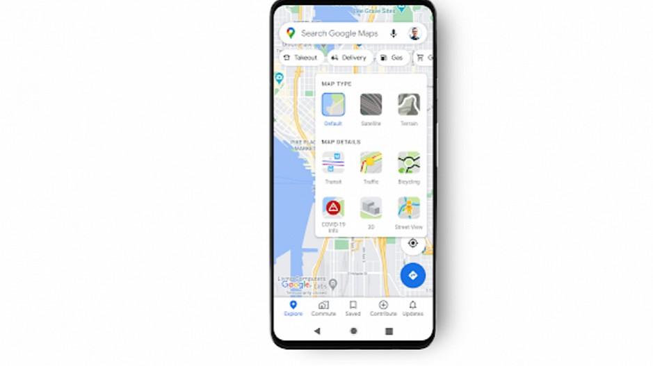 Google: Maps zeigt neu Corona-Fallzahlen an