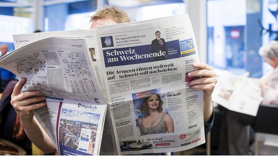 AZ Medien: Medienseite rutscht raus