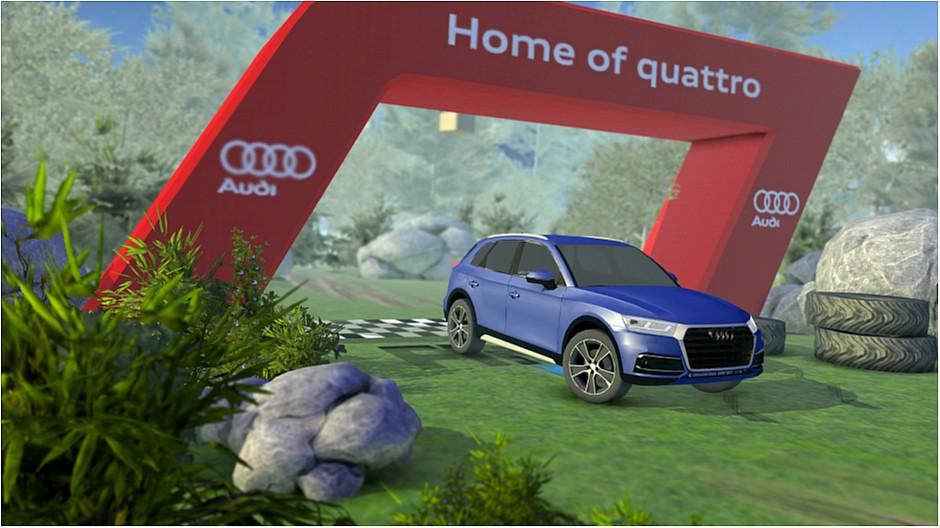 Y&R Group: Virtuell mit dem Audi über die Wiese rasen