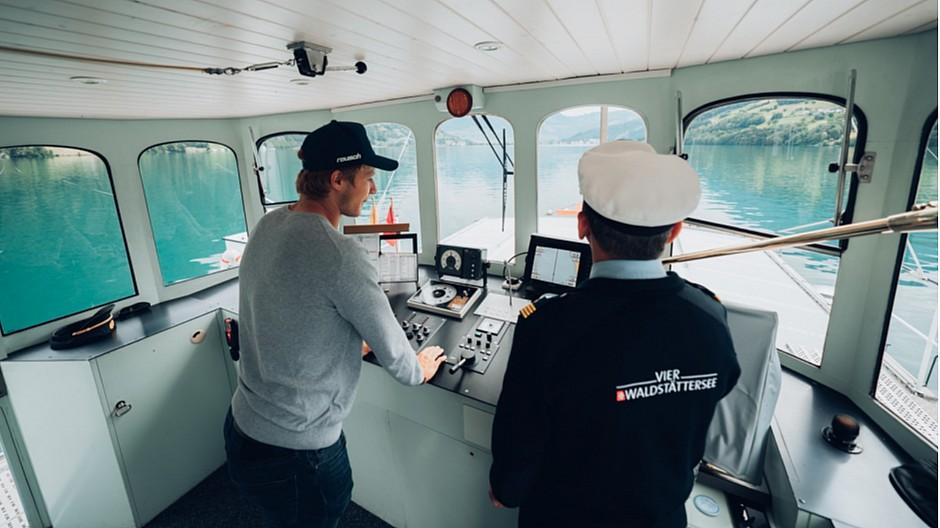 Schifffahrt: Mit Marco Odermatt auf dem Vierwaldstättersee