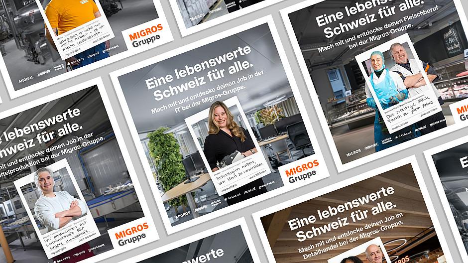 ESE Agency: Mitarbeitersuche in Polaroid-Ästhetik