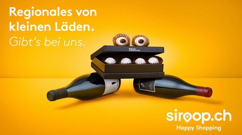 Siroop: Nun gibt es auch Wein und Lebensmittel