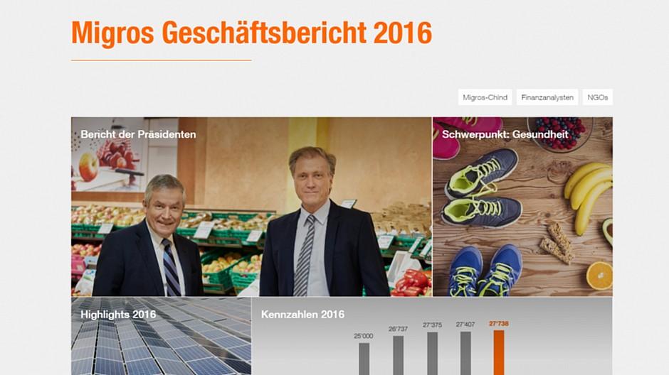 Namics: Neue Massstäbe bei Migros-Geschäftsbericht