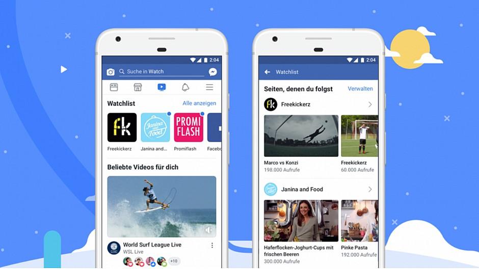 Facebook: Neue Videoplattform weltweit eingeführt