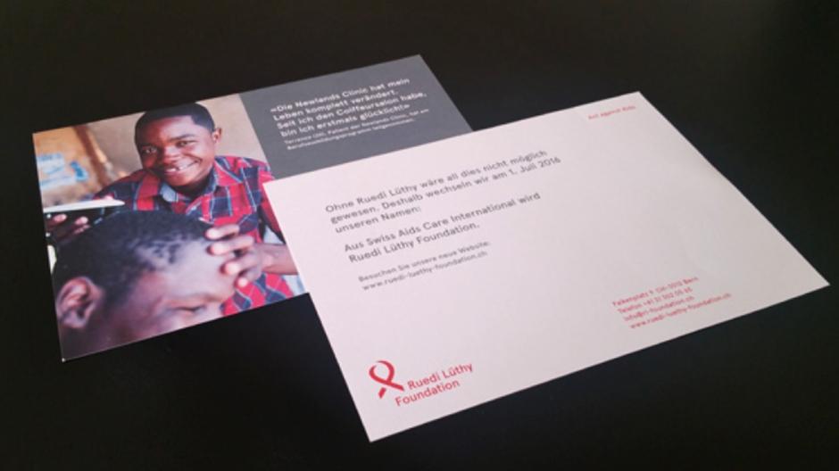 Open up: Neuer Markenauftritt für Stiftung Swiss Aids Care International