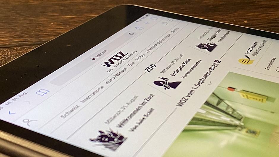 WOZ: Neuer Webauftritt und neue Rubrik