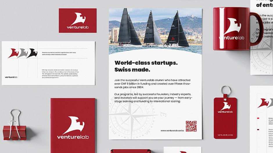 Agentur am Flughafen: Neues Branding für Venturelab