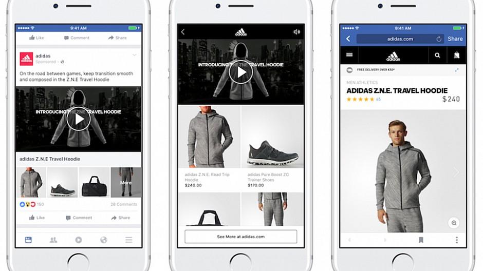 Facebook: Neues Werbeformat «Collection» lanciert