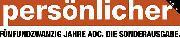 "persönlicher"-die ADC-Festzeitschrift zum 25Jahres-Jubiläum