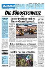 Südostschweiz lanciert Sonntagsausgabe