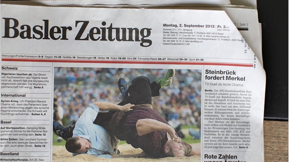 Basler Zeitung: Wo wird die Zeitung ab Mai gedruckt?