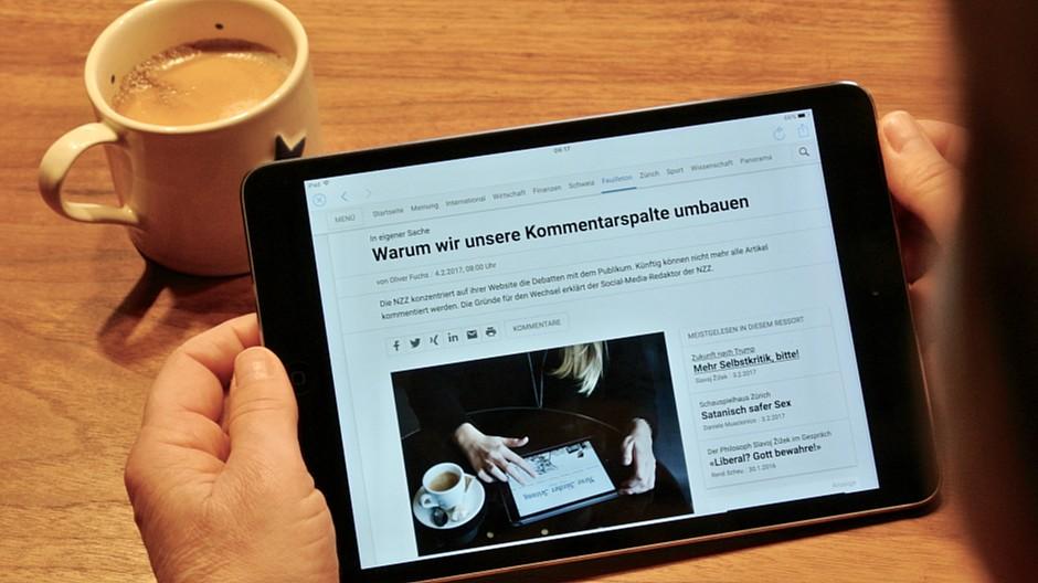 Neue Zürcher Zeitung: NZZ will Diskussionen statt Beschimpfungen