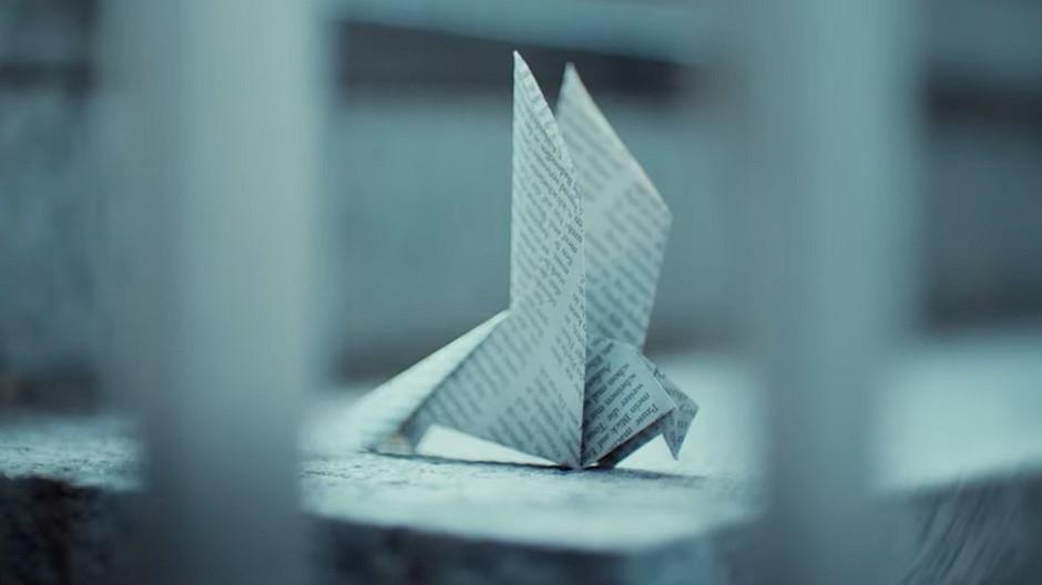 Heilsarmee: Origami-Tauben als Hoffnungsträger
