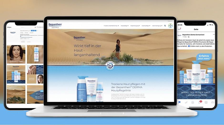 Dreifive: Pflegelinie Bepanthen Derma eingeführt