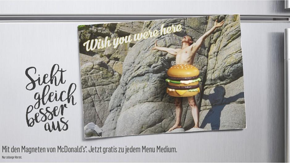 TBWA\Zürich: Wie man am Kühlschrank unpassende Fotos kaschiert