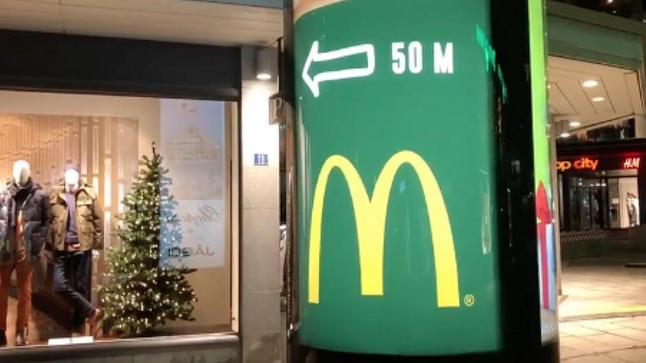 McDonald's: Plakat in Chur sorgt für Lacher