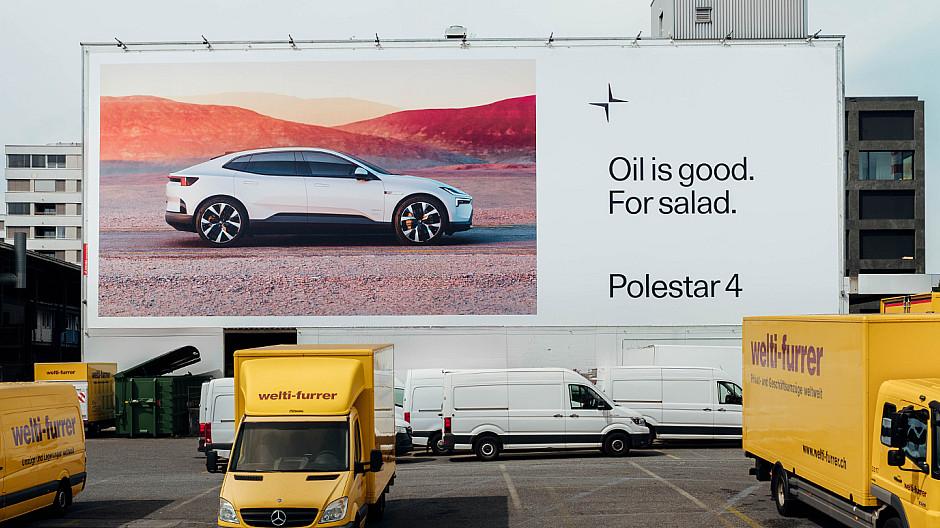 PAM Advertising: Polestar gegen fossile Treibstoffe