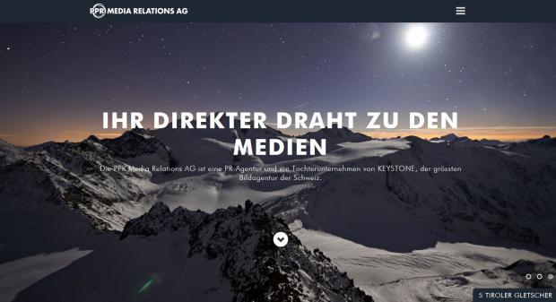 PPR Media Relations: Online-Auftritt in frischem Design